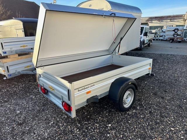 Humbaur HA 132513 mit KV und Holz-Alu Deckel, 1300 kg, 2510 x 1310 x 550mm - Biltrailer: billede 4 Humbaur HA 132513 mit KV und Holz-Alu Deckel, 1300 kg, 2510 x 1310 x 550mm - Biltrailer: billede 4