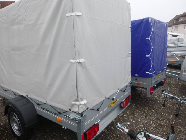 Humbaur Startrailer H752513 Alu mit Hochplane 150 cm, 251x131x30cm - Biltrailer: billede 3 Humbaur Startrailer H752513 Alu mit Hochplane 150 cm, 251x131x30cm - Biltrailer: billede 3