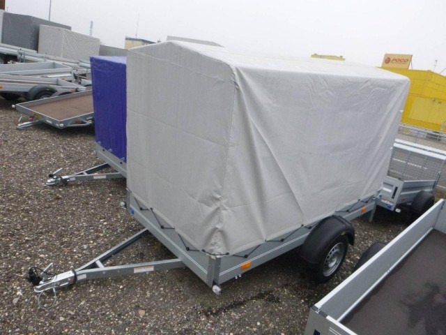 Humbaur Startrailer H752513 Alu mit Hochplane 150 cm, 251x131x30cm - Biltrailer: billede 1 Humbaur Startrailer H752513 Alu mit Hochplane 150 cm, 251x131x30cm - Biltrailer: billede 1