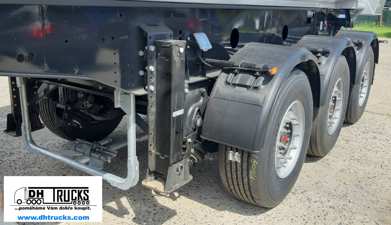 Tipvogn påhængsvogn MEILLER 26 m3 / 2x ZVEDACÍ NÁPRAVA * 2x LIFTACHSE / BRZDA FINIŠERU * FERTIGERBREMSE / WABCO SmartBoard: billede 8