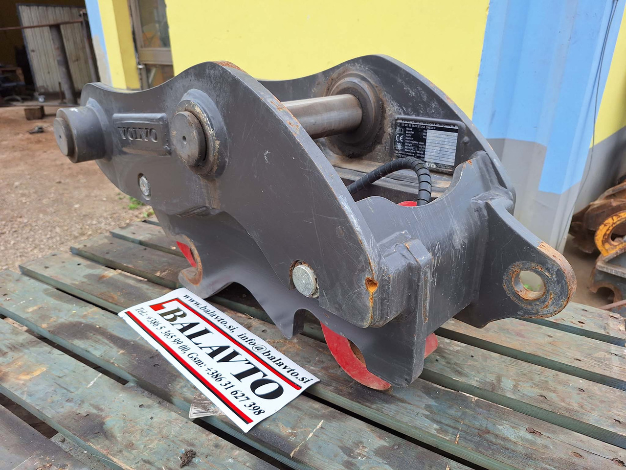 Volvo 14736062 Volvo EC140, ECR145, EW140 - Hurtigskift for Entreprenørmaskin: billede 2 Volvo 14736062 Volvo EC140, ECR145, EW140 - Hurtigskift for Entreprenørmaskin: billede 2