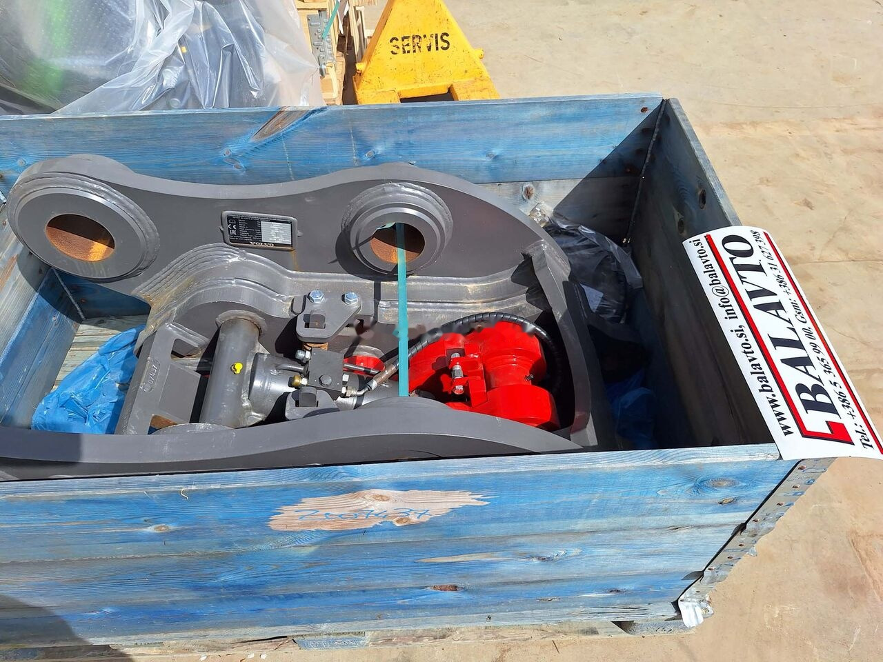 Volvo 8296852   Volvo EC350/380 - Hurtigskift for Gravemaskine: billede 3 Volvo 8296852   Volvo EC350/380 - Hurtigskift for Gravemaskine: billede 3