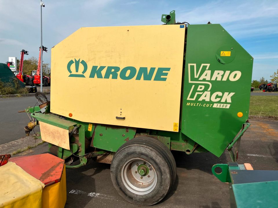 Krone Rundballenpresse VP 1500 MC Schneidwerk Netzbindung - Rundballepresse: billede 2 Krone Rundballenpresse VP 1500 MC Schneidwerk Netzbindung - Rundballepresse: billede 2