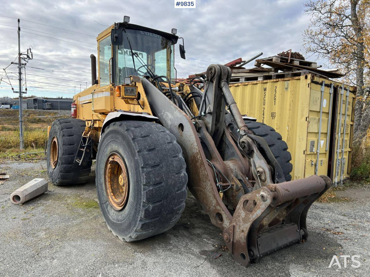 1995 Volvo L180C - Gummihjulslæsser: billede 4 1995 Volvo L180C - Gummihjulslæsser: billede 4