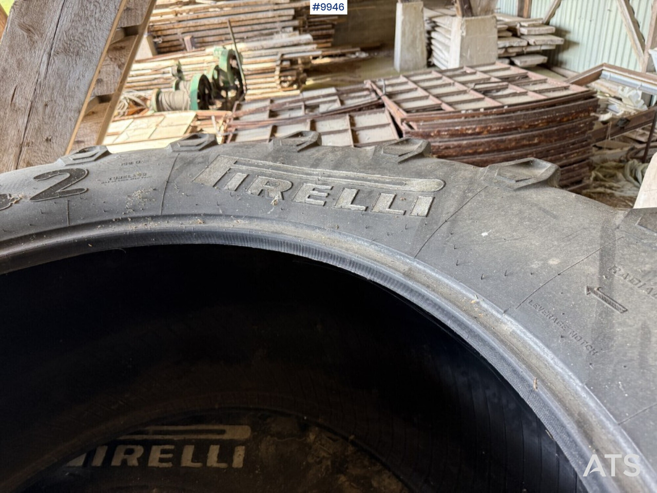 2 tires for tractor Pirelli 650/65R42 - Dæk for Traktor: billede 5 2 tires for tractor Pirelli 650/65R42 - Dæk for Traktor: billede 5