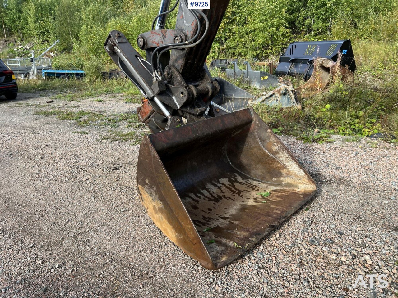 Akerman H7c Excavator with bucket - Bæltegravemaskine: billede 5 Akerman H7c Excavator with bucket - Bæltegravemaskine: billede 5