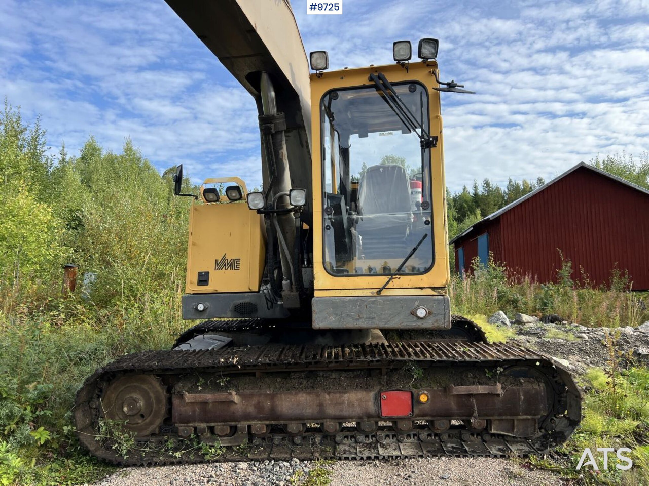 Akerman H7c Excavator with bucket - Bæltegravemaskine: billede 4 Akerman H7c Excavator with bucket - Bæltegravemaskine: billede 4