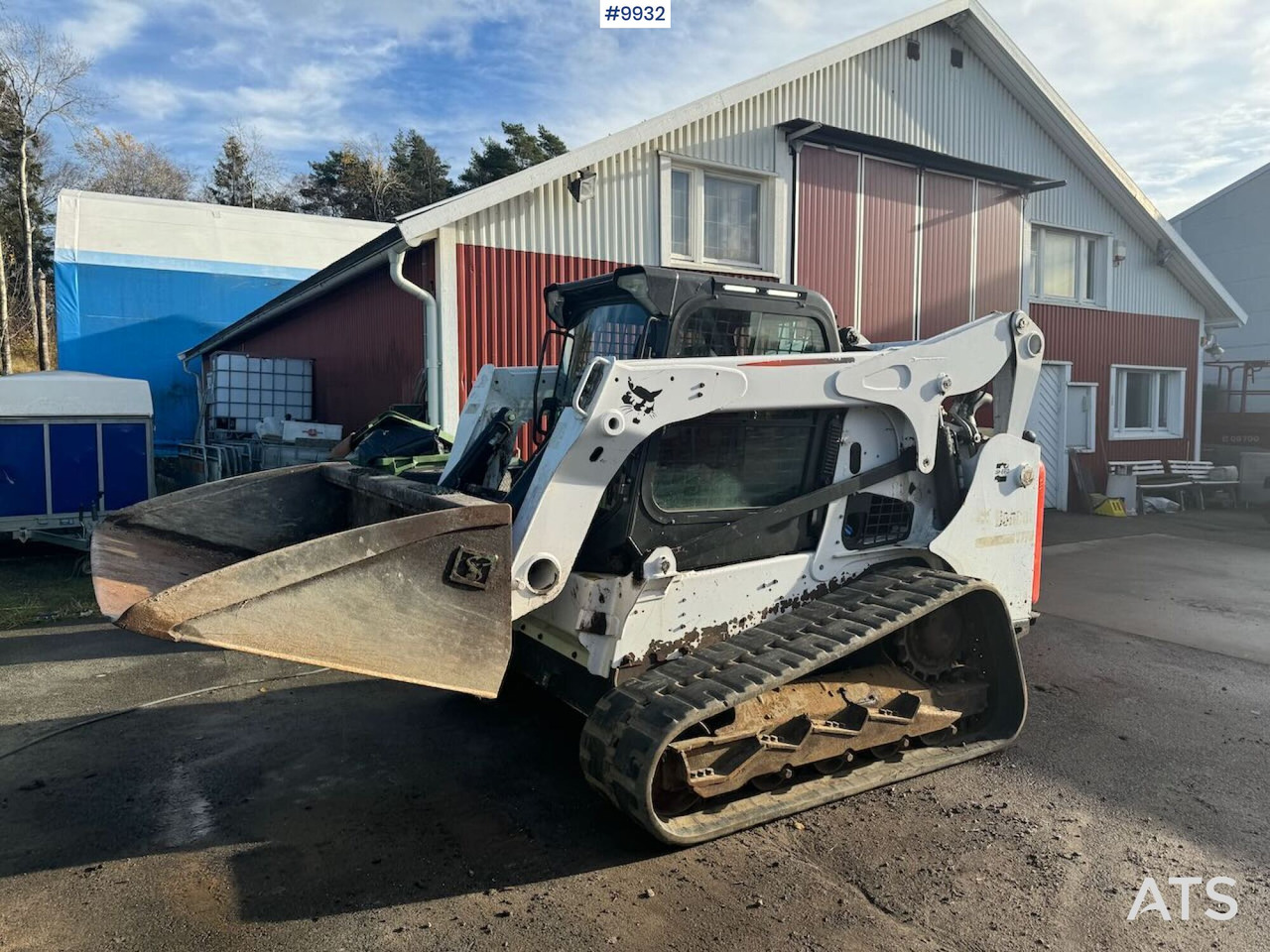 Bobcat T770 Compact loader (VIDEO) - Skridstyret minilæsser på bånd: billede 2 Bobcat T770 Compact loader (VIDEO) - Skridstyret minilæsser på bånd: billede 2