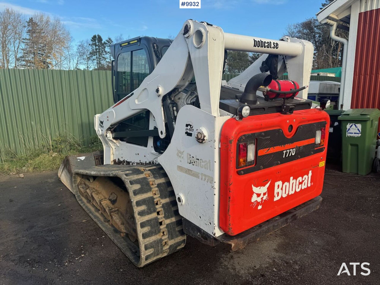 Bobcat T770 Compact loader (VIDEO) - Skridstyret minilæsser på bånd: billede 3 Bobcat T770 Compact loader (VIDEO) - Skridstyret minilæsser på bånd: billede 3