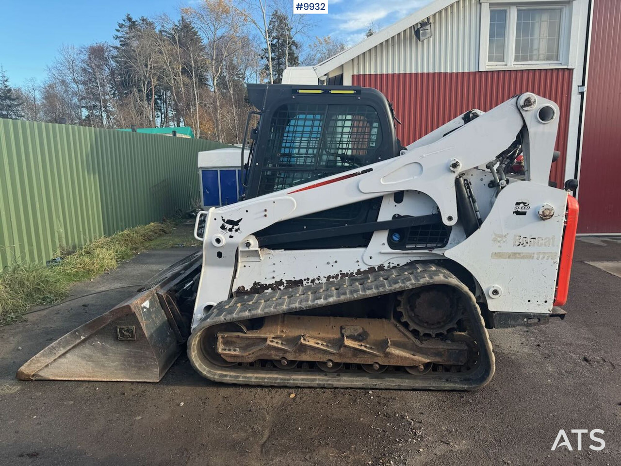 Bobcat T770 Compact loader (VIDEO) - Skridstyret minilæsser på bånd: billede 5 Bobcat T770 Compact loader (VIDEO) - Skridstyret minilæsser på bånd: billede 5
