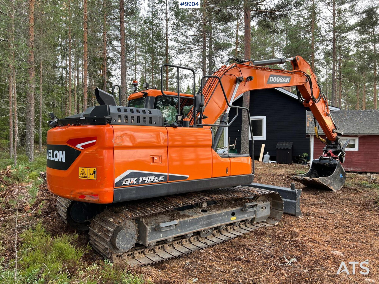 Doosan DX140LC-7 Excavator with rotor and equipments - Bæltegravemaskine: billede 2 Doosan DX140LC-7 Excavator with rotor and equipments - Bæltegravemaskine: billede 2
