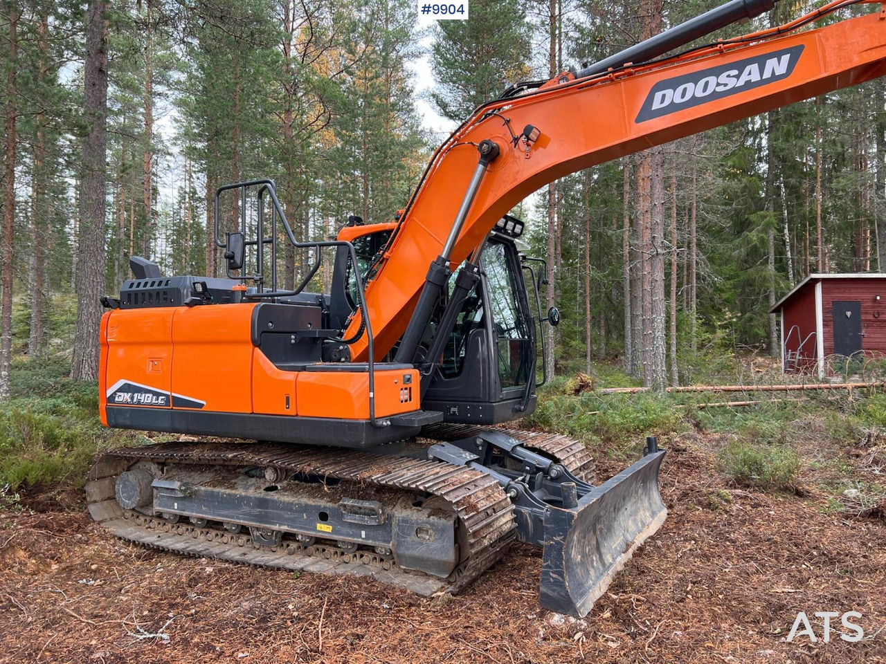 Doosan DX140LC-7 Excavator with rotor and equipments - Bæltegravemaskine: billede 4 Doosan DX140LC-7 Excavator with rotor and equipments - Bæltegravemaskine: billede 4