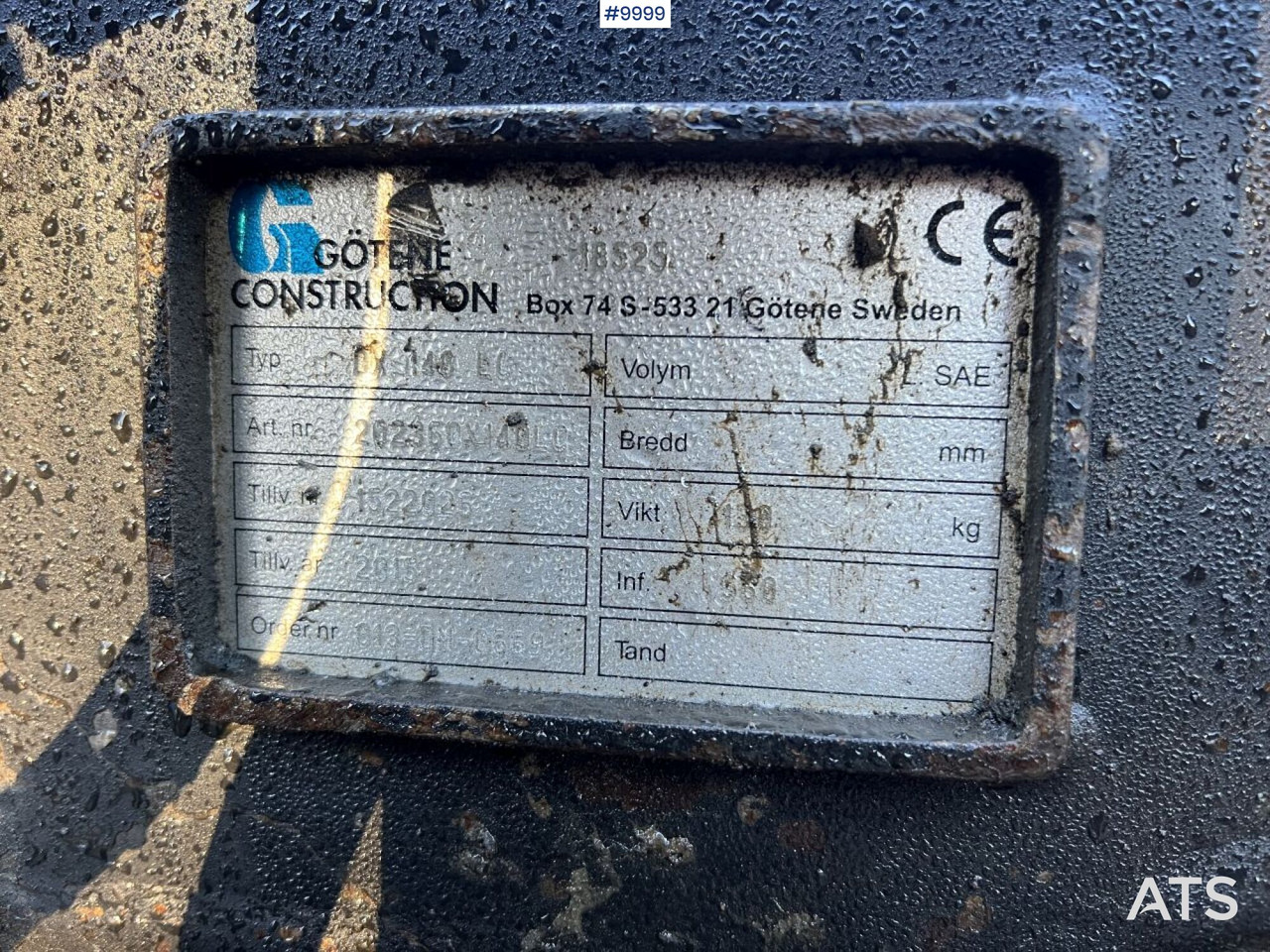 Bæltegravemaskine Doosan DX140LCR-3 Excavator with rotator: billede 15