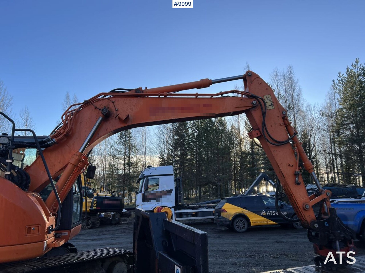 Bæltegravemaskine Doosan DX140LCR-3 Excavator with rotator: billede 9