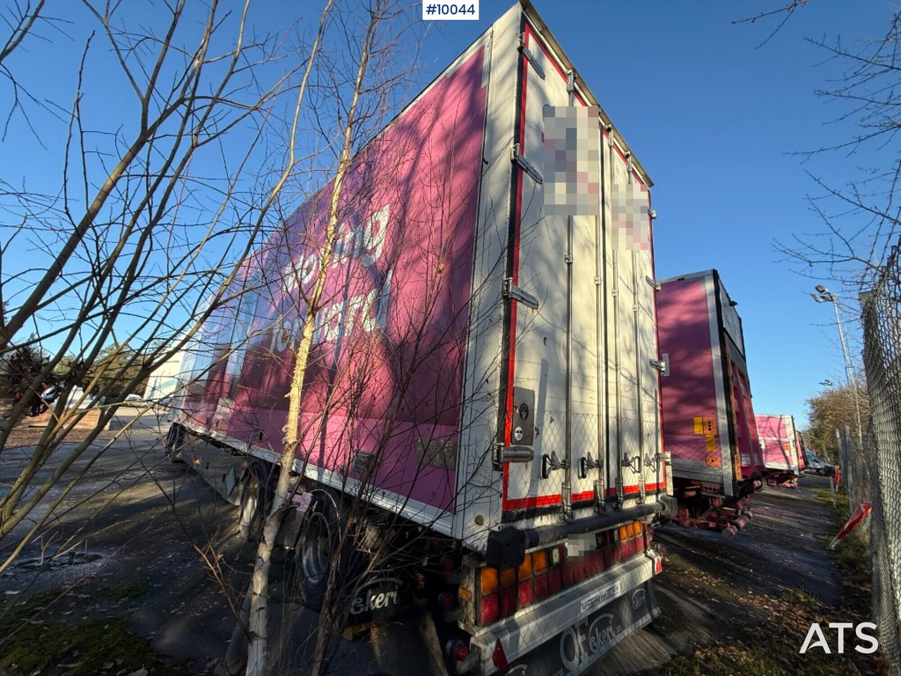 Ekeri S8-D cabinet trailer with opening side - Varevogn påhængsvogn: billede 3 Ekeri S8-D cabinet trailer with opening side - Varevogn påhængsvogn: billede 3