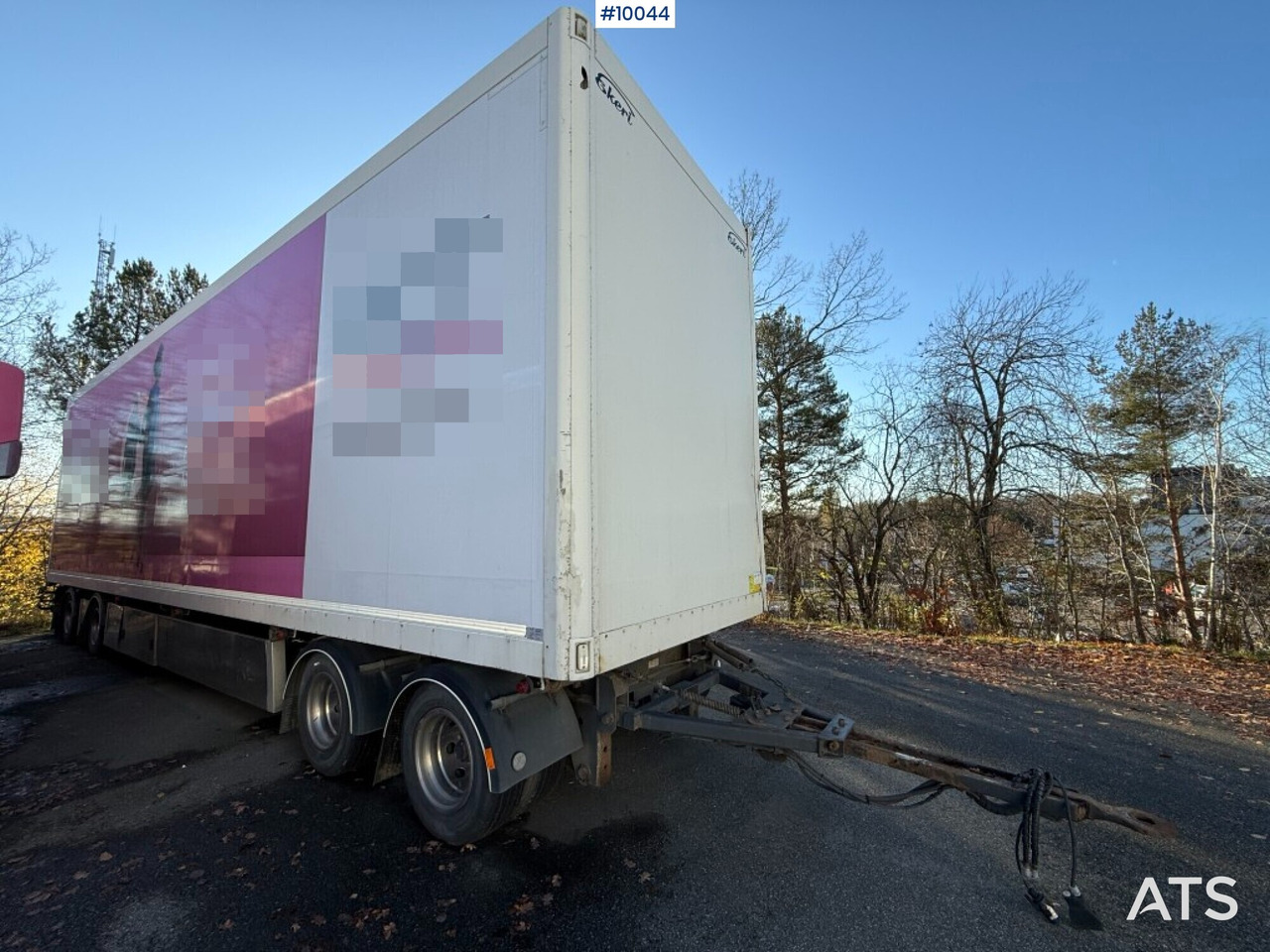 Ekeri S8-D cabinet trailer with opening side - Varevogn påhængsvogn: billede 5 Ekeri S8-D cabinet trailer with opening side - Varevogn påhængsvogn: billede 5