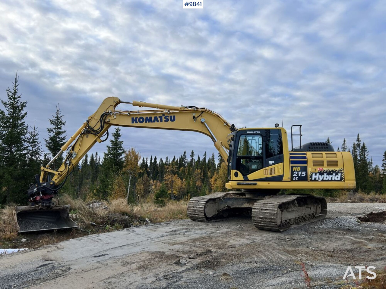 Excavator Komatsu HB 215 LC-2 with Tiltrotator and Buckets(See Video) - Bæltegravemaskine: billede 1 Excavator Komatsu HB 215 LC-2 with Tiltrotator and Buckets(See Video) - Bæltegravemaskine: billede 1