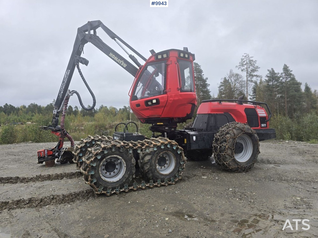 Harvester Komatsu XH901-5 - Skovmaskine: billede 3 Harvester Komatsu XH901-5 - Skovmaskine: billede 3