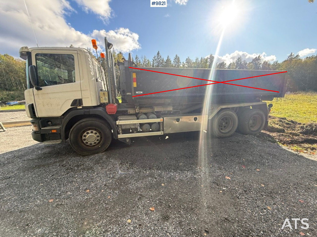 Hooklift Truck P124 360 Rep.object - Lastbil kroghejs: billede 3 Hooklift Truck P124 360 Rep.object - Lastbil kroghejs: billede 3