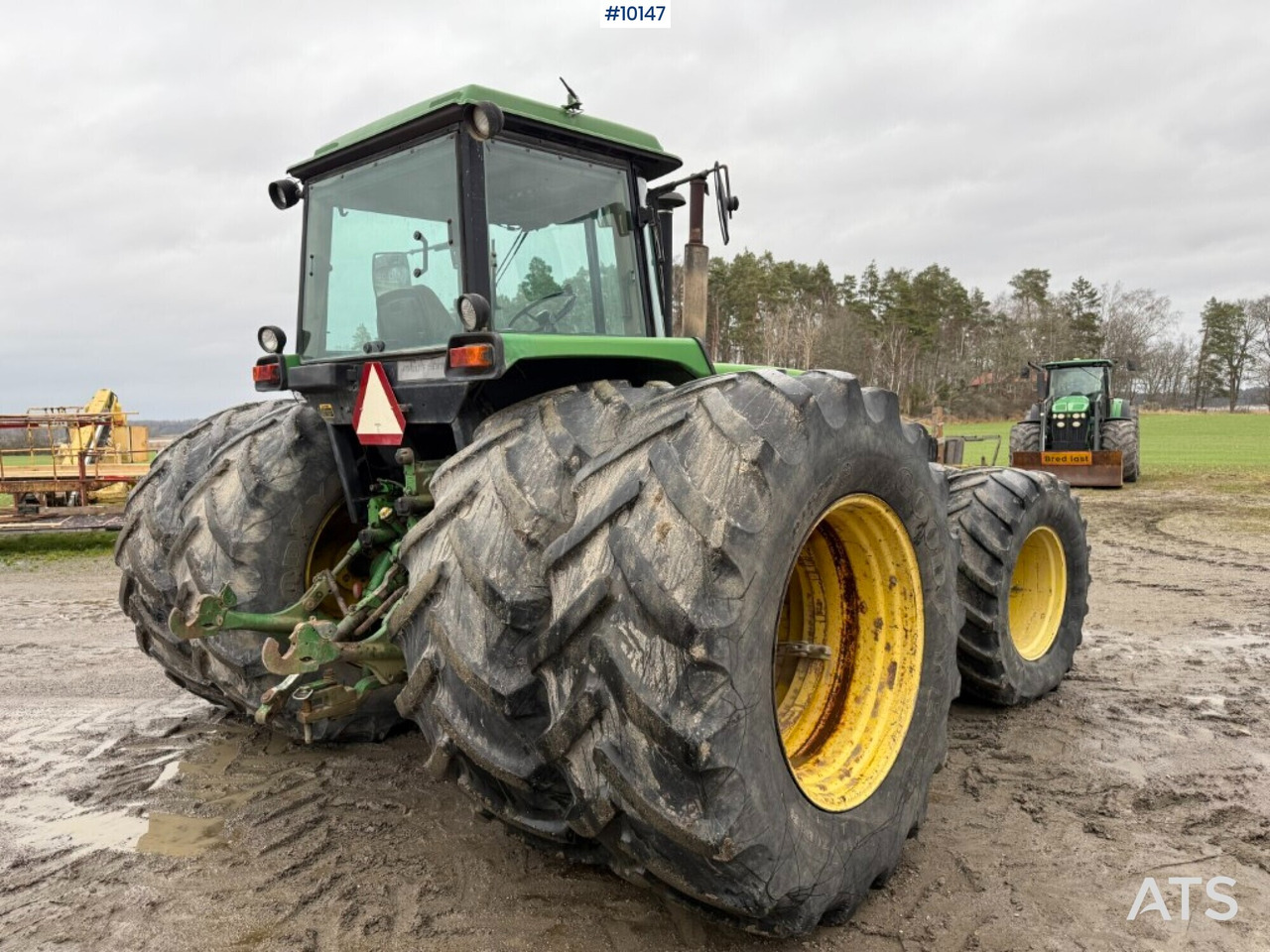 John Deere 4455 with dual mounting - Traktor: billede 5 John Deere 4455 with dual mounting - Traktor: billede 5