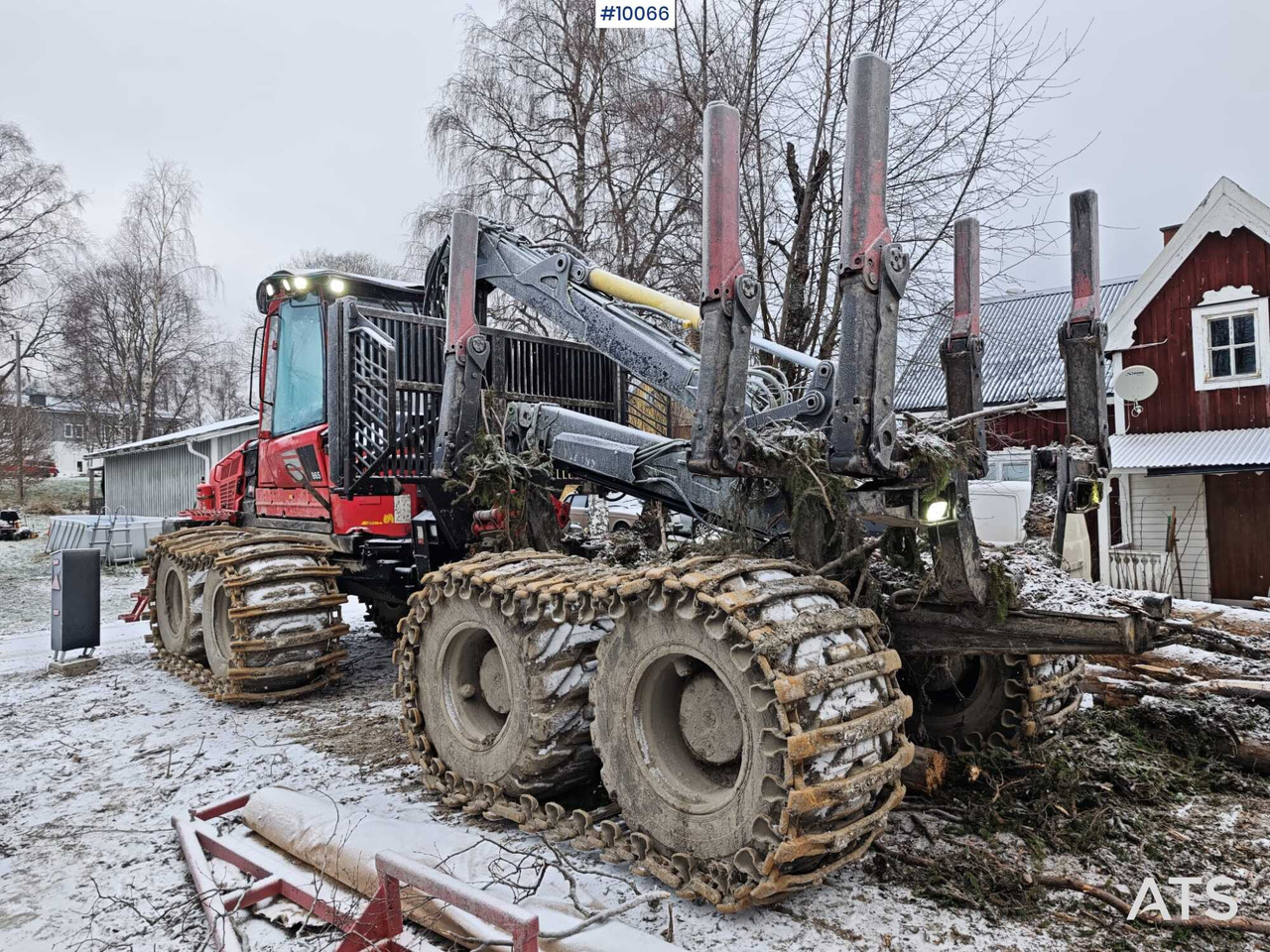 KOMATSU 865 Forwarder - Udkørselsmaskine: billede 3 KOMATSU 865 Forwarder - Udkørselsmaskine: billede 3