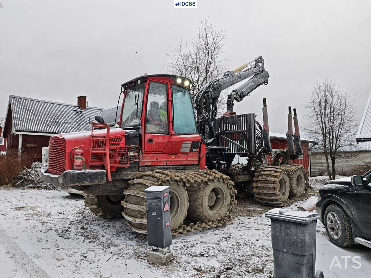 KOMATSU 865 Forwarder - Udkørselsmaskine: billede 1 KOMATSU 865 Forwarder - Udkørselsmaskine: billede 1