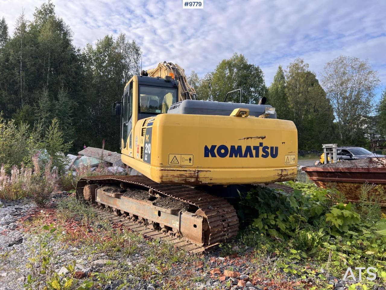 KOMATSU PC210LC-8 Excavator with buckets - Bæltegravemaskine: billede 5 KOMATSU PC210LC-8 Excavator with buckets - Bæltegravemaskine: billede 5