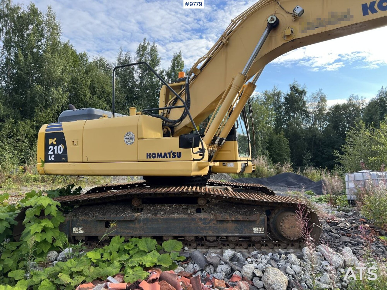 KOMATSU PC210LC-8 Excavator with buckets - Bæltegravemaskine: billede 4 KOMATSU PC210LC-8 Excavator with buckets - Bæltegravemaskine: billede 4