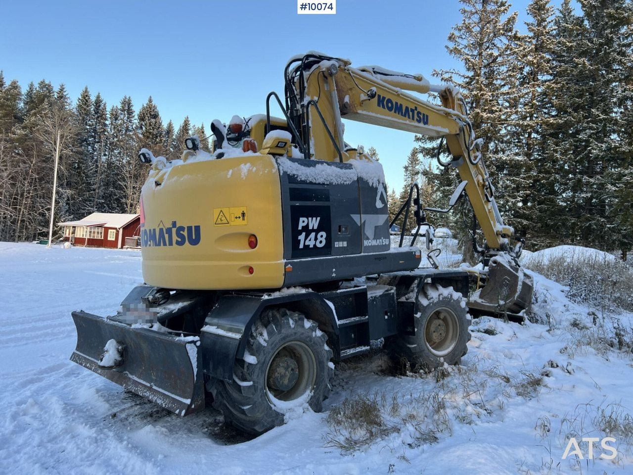Komatsu PW148 Wheeled excavator with rotor and buckets - Hjulgravemaskine: billede 5 Komatsu PW148 Wheeled excavator with rotor and buckets - Hjulgravemaskine: billede 5