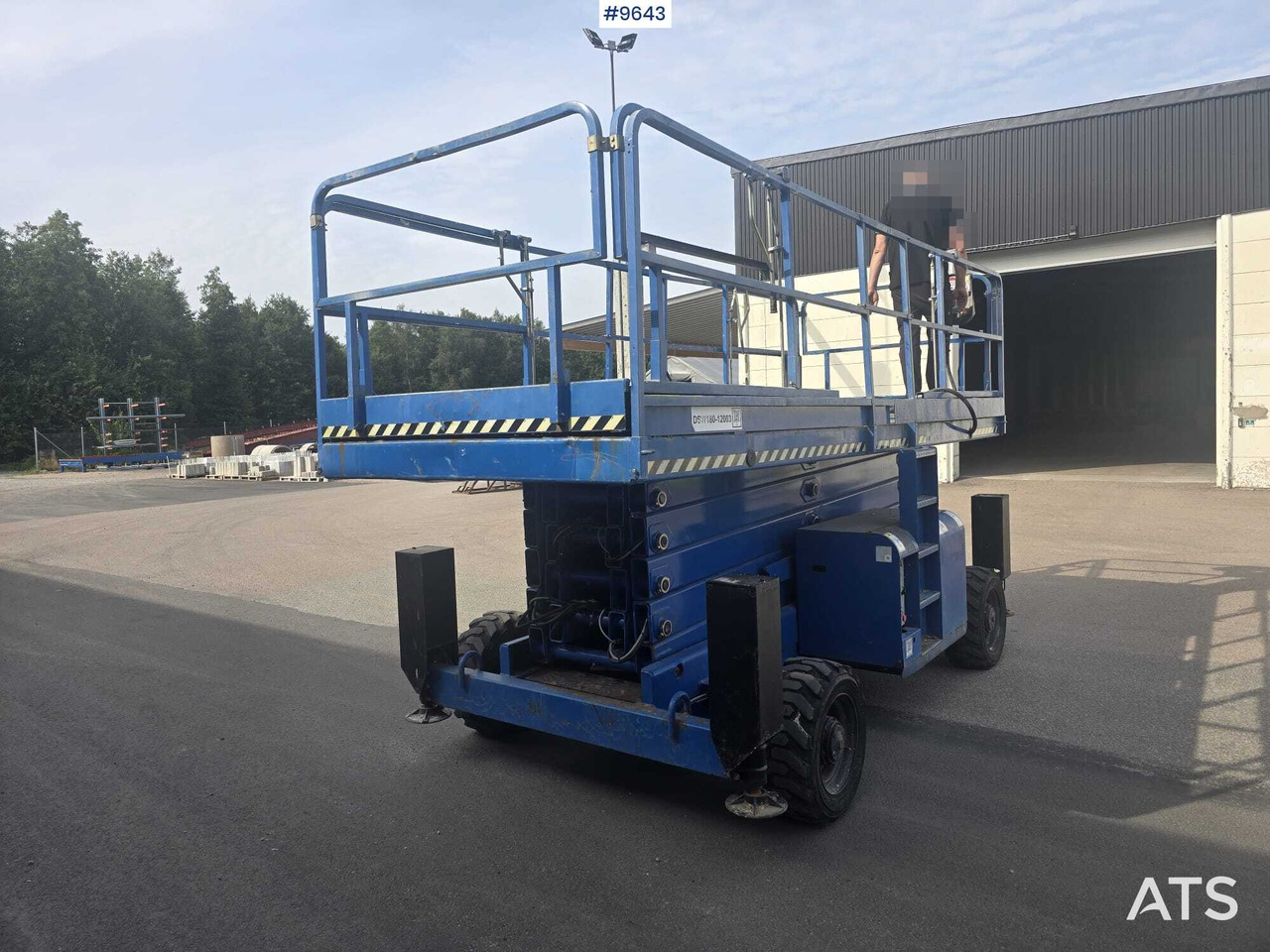 Large scissor lift Haulotte (VIDEO) - Sakselift: billede 2 Large scissor lift Haulotte (VIDEO) - Sakselift: billede 2