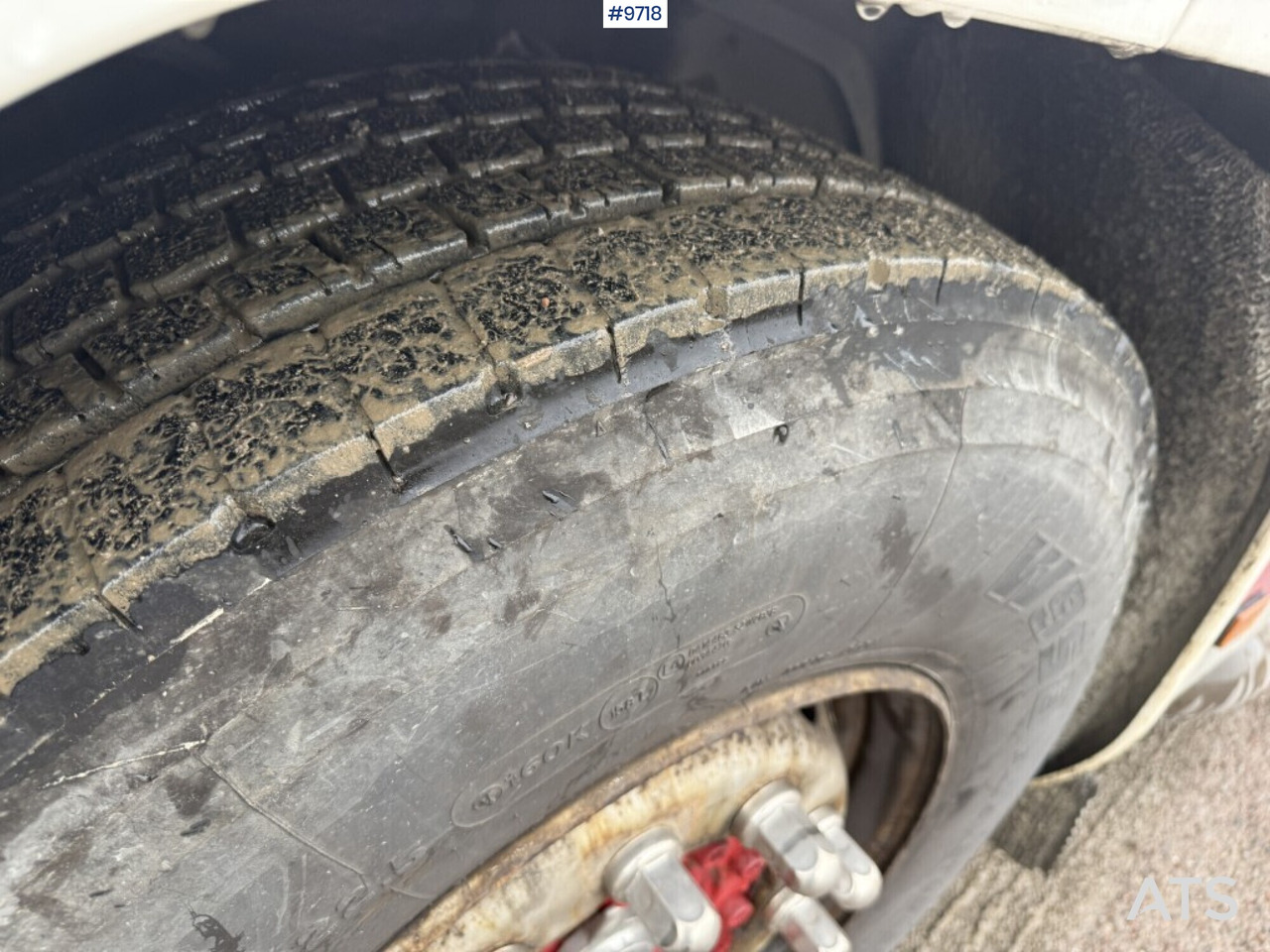 Tømmerbil, Lastbil med kran Log truck Scania R520 with crane: billede 9