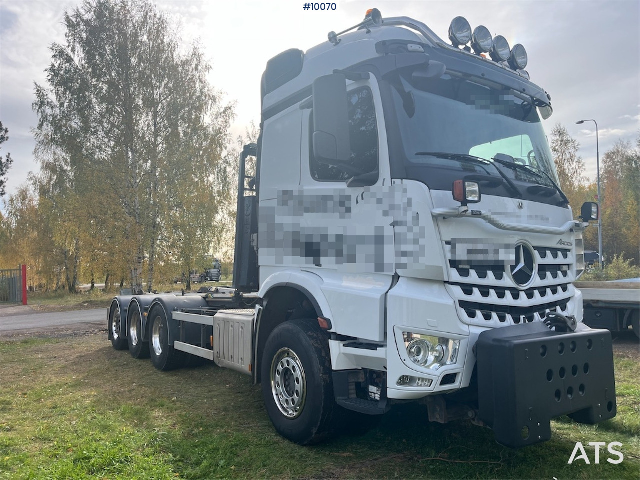Mercedes Benz Complete Snow Plow Truck - Lastbil kroghejs: billede 2 Mercedes Benz Complete Snow Plow Truck - Lastbil kroghejs: billede 2