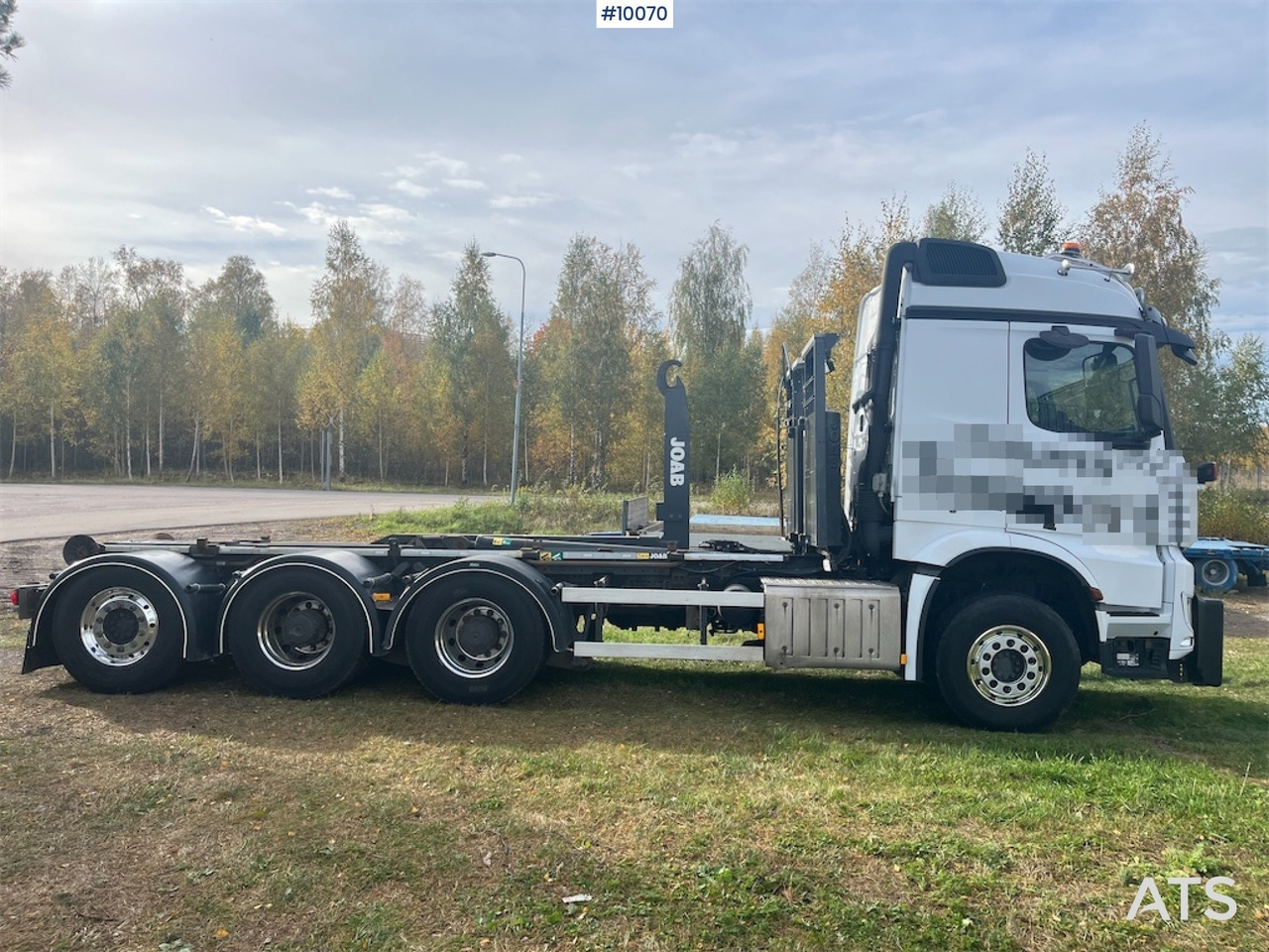 Mercedes Benz Complete Snow Plow Truck - Lastbil kroghejs: billede 3 Mercedes Benz Complete Snow Plow Truck - Lastbil kroghejs: billede 3