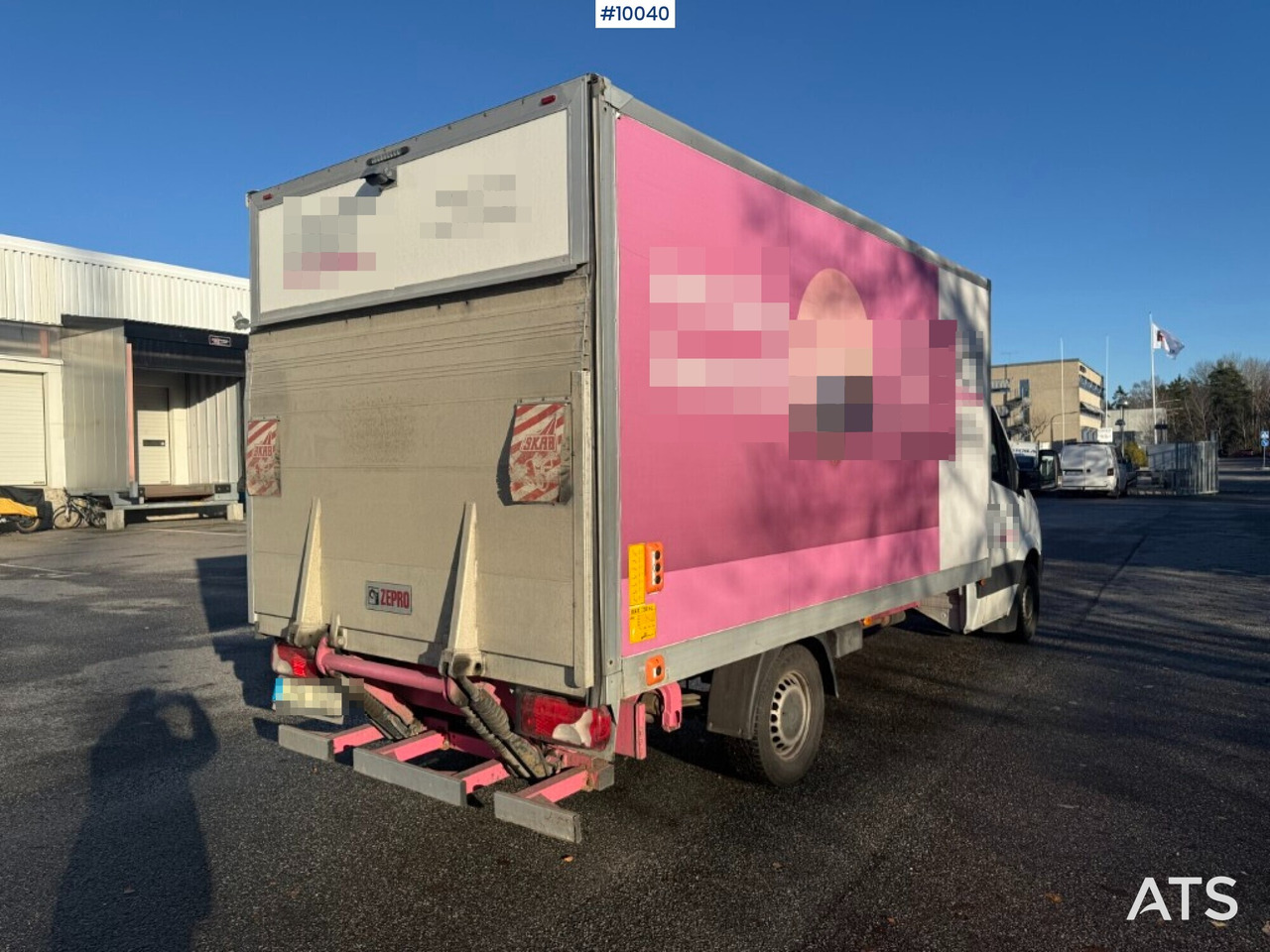 Mercedes Benz Sprinter with tail lift - Varebil med kasse: billede 5 Mercedes Benz Sprinter with tail lift - Varebil med kasse: billede 5