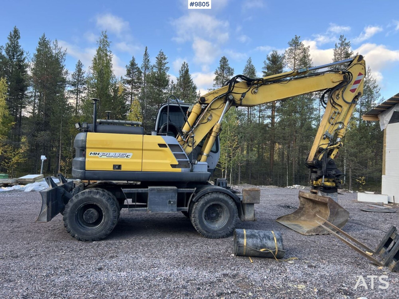 New Holland, MH-Plus-C Wheel excavator with excavation system, rotor, and grader bucket - Hjulgravemaskine: billede 3 New Holland, MH-Plus-C Wheel excavator with excavation system, rotor, and grader bucket - Hjulgravemaskine: billede 3
