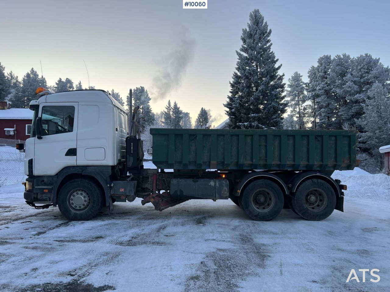 SCANIA R164 Tipper truck with plow equipment (VIDEO) - Tipvogn lastbil: billede 3 SCANIA R164 Tipper truck with plow equipment (VIDEO) - Tipvogn lastbil: billede 3