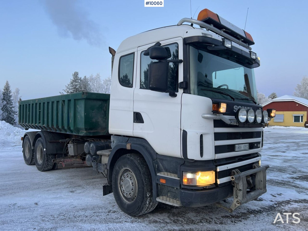 SCANIA R164 Tipper truck with plow equipment (VIDEO) - Tipvogn lastbil: billede 5 SCANIA R164 Tipper truck with plow equipment (VIDEO) - Tipvogn lastbil: billede 5