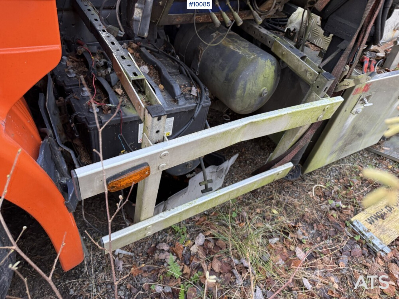 Lastbil kroghejs, Lastbil med kran Scania P94G 300 Crane truck with flatbed Rep. object: billede 17 Lastbil kroghejs, Lastbil med kran Scania P94G 300 Crane truck with flatbed Rep. object: billede 17