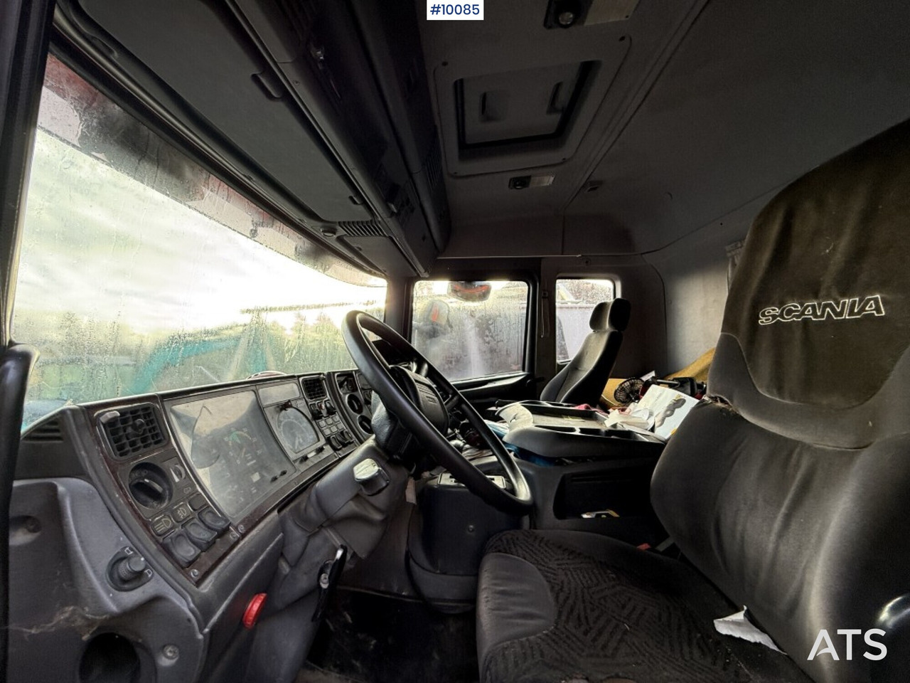 Lastbil kroghejs, Lastbil med kran Scania P94G 300 Crane truck with flatbed Rep. object: billede 10 Lastbil kroghejs, Lastbil med kran Scania P94G 300 Crane truck with flatbed Rep. object: billede 10