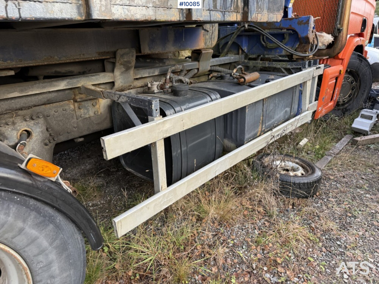 Lastbil kroghejs, Lastbil med kran Scania P94G 300 Crane truck with flatbed Rep. object: billede 19 Lastbil kroghejs, Lastbil med kran Scania P94G 300 Crane truck with flatbed Rep. object: billede 19