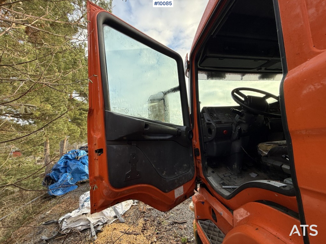 Lastbil kroghejs, Lastbil med kran Scania P94G 300 Crane truck with flatbed Rep. object: billede 9 Lastbil kroghejs, Lastbil med kran Scania P94G 300 Crane truck with flatbed Rep. object: billede 9