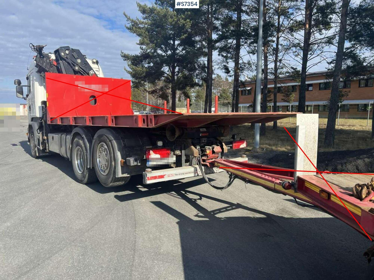 Scania R410 LB 6x2 Crane truck with Hiab crane and multilift axle - Lastbil kroghejs, Lastbil med kran: billede 3 Scania R410 LB 6x2 Crane truck with Hiab crane and multilift axle - Lastbil kroghejs, Lastbil med kran: billede 3