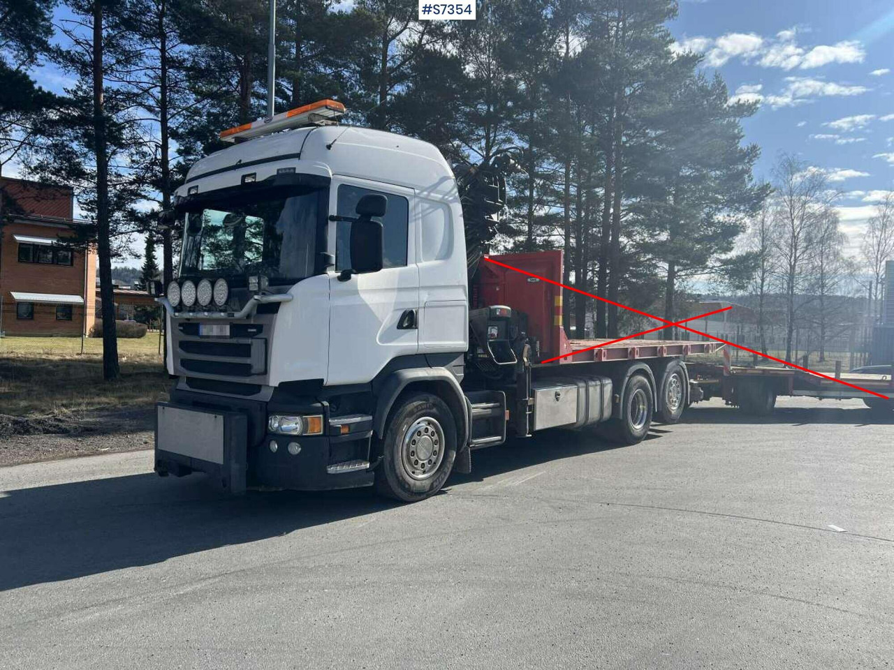 Scania R410 LB 6x2 Crane truck with Hiab crane and multilift axle - Lastbil kroghejs, Lastbil med kran: billede 1 Scania R410 LB 6x2 Crane truck with Hiab crane and multilift axle - Lastbil kroghejs, Lastbil med kran: billede 1