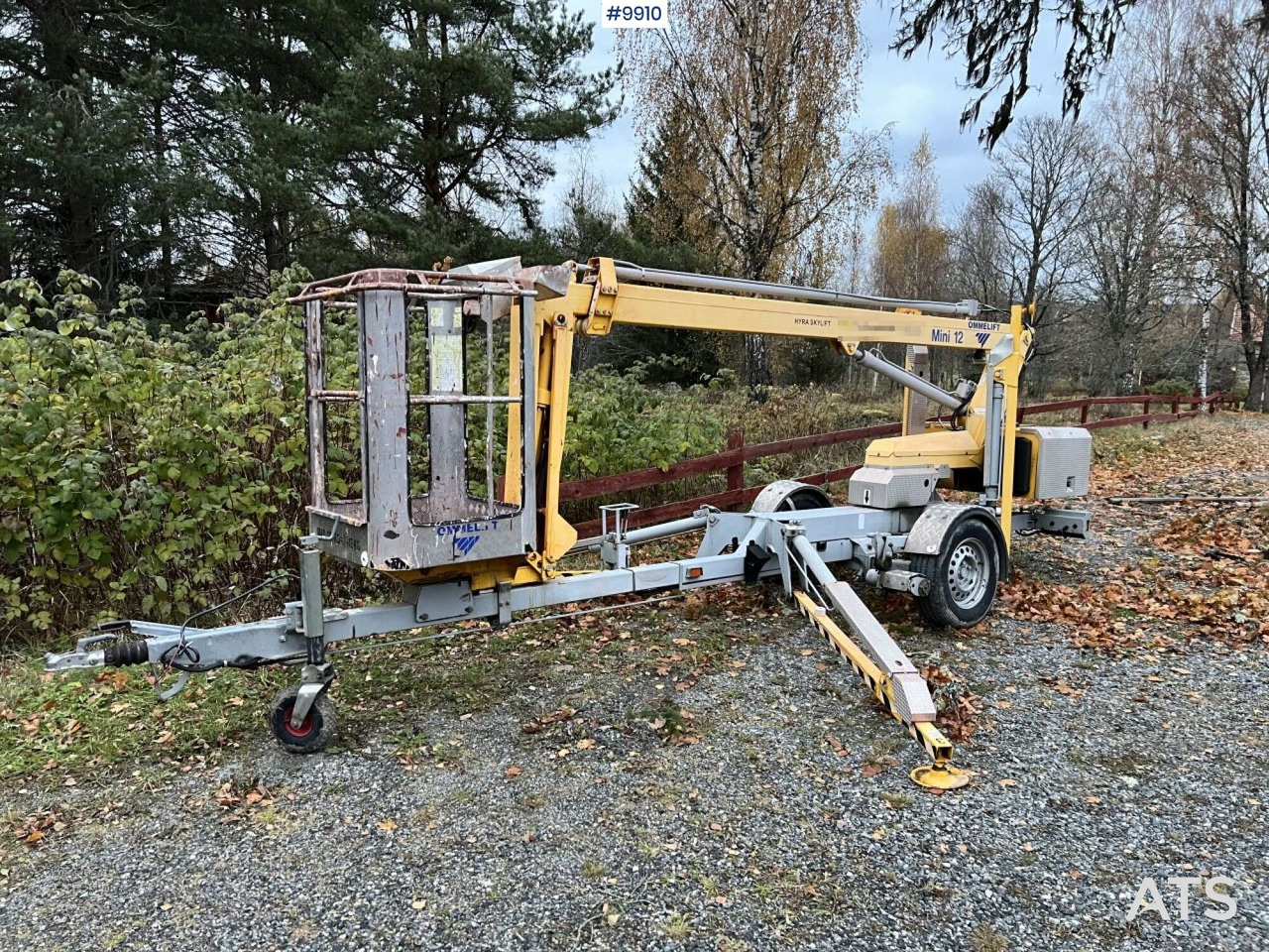 Skylift - Omme Mini-12 - Trailerlift: billede 1 Skylift - Omme Mini-12 - Trailerlift: billede 1