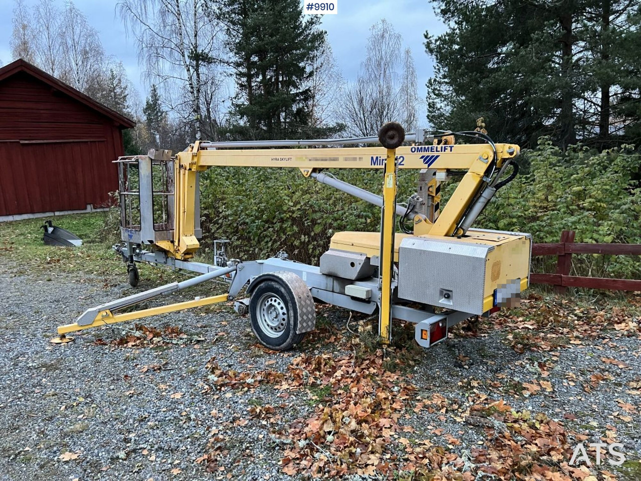Skylift - Omme Mini-12 - Trailerlift: billede 3 Skylift - Omme Mini-12 - Trailerlift: billede 3