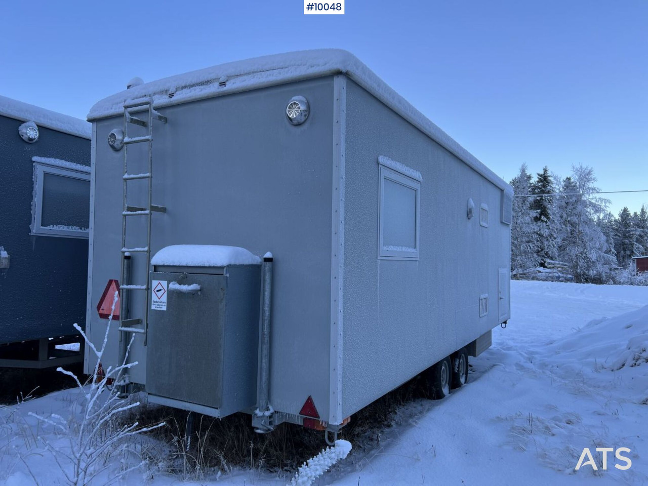 Skur container, Anhænger Staff cabin - Arbetsvagnar BMRD 7000: billede 13