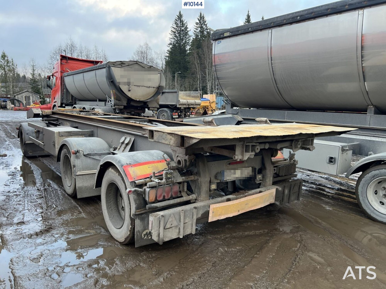 Swap body trailer JYKI V31-WT - Chassis påhængsvogn: billede 2 Swap body trailer JYKI V31-WT - Chassis påhængsvogn: billede 2