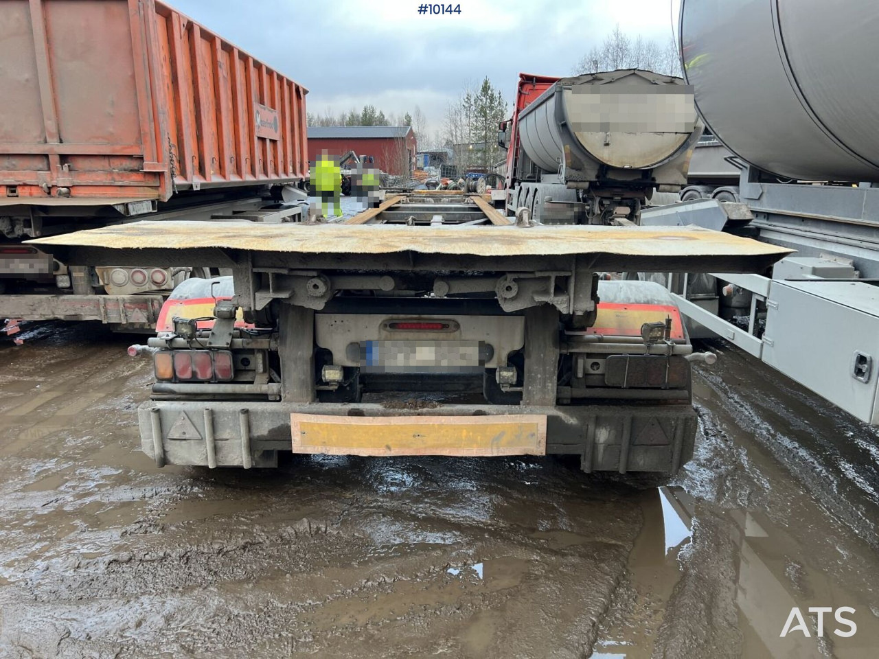 Swap body trailer JYKI V31-WT - Chassis påhængsvogn: billede 5 Swap body trailer JYKI V31-WT - Chassis påhængsvogn: billede 5