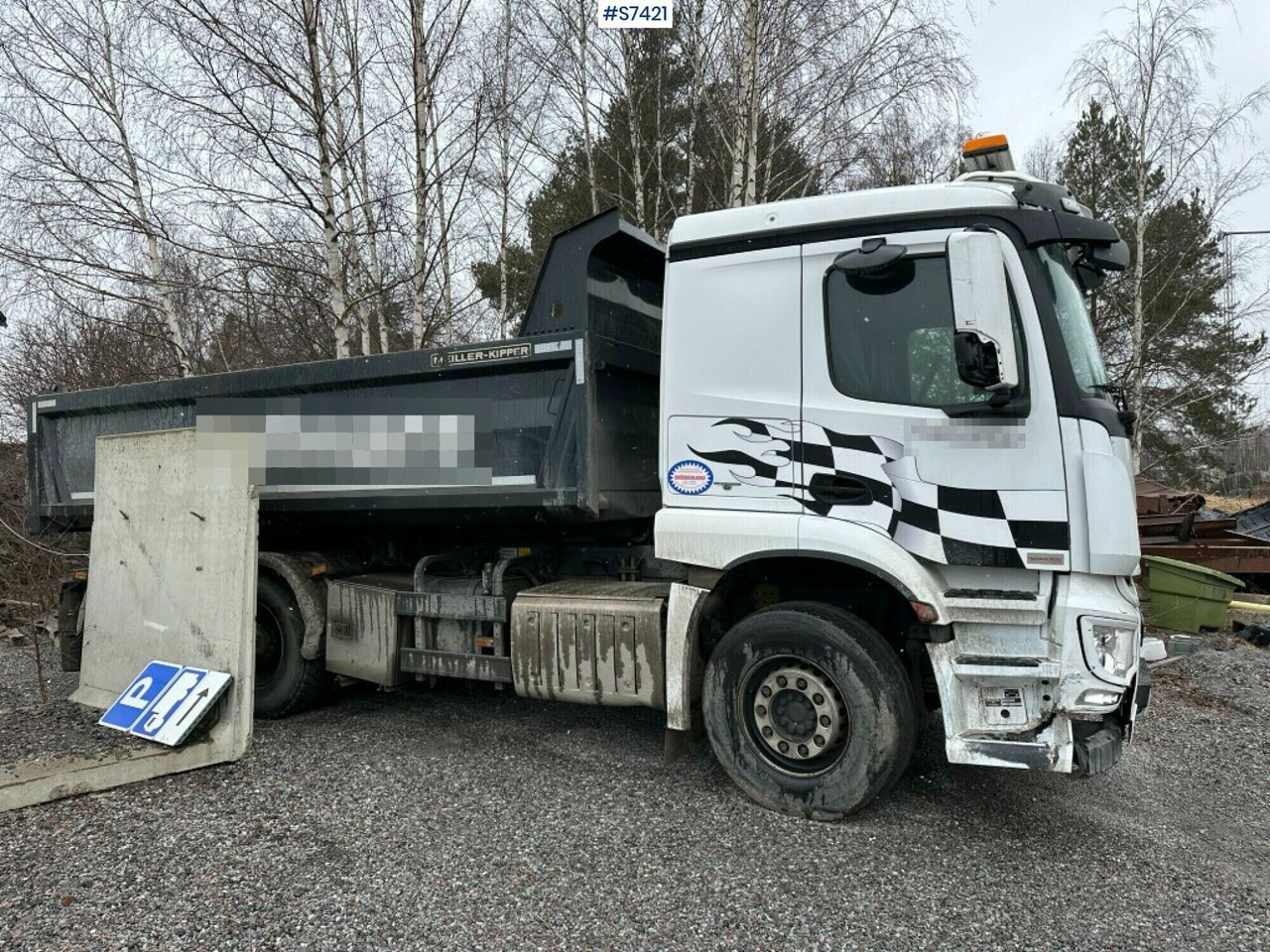 TIPPER TRUCK, MERCEDES-BENZ AROCS - Tipvogn lastbil: billede 4 TIPPER TRUCK, MERCEDES-BENZ AROCS - Tipvogn lastbil: billede 4