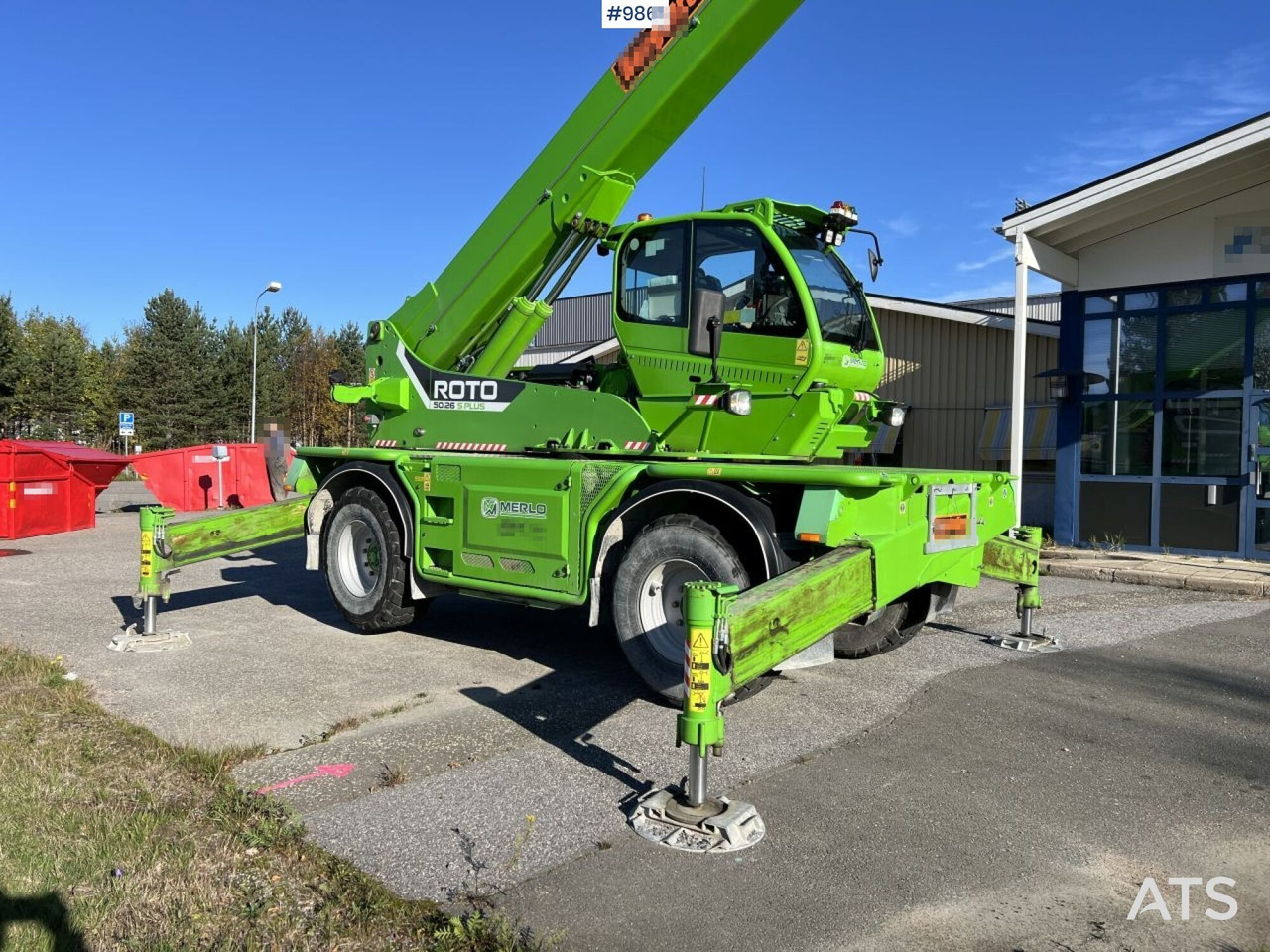Telescopic handler ROTO50,26SPLUS - Teleskop truck: billede 3 Telescopic handler ROTO50,26SPLUS - Teleskop truck: billede 3